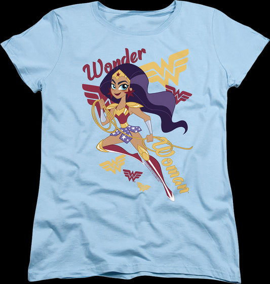 Womens DC Super Hero Girls Wonder Woman Shirt