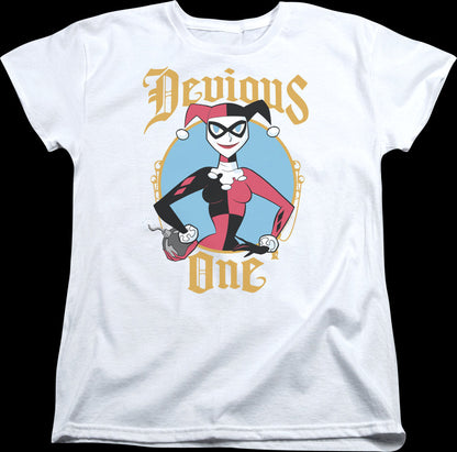 Womens Devious One Harley Quinn Shirt