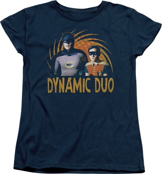 Womens Dynamic Duo Batman and Robin Shirt
