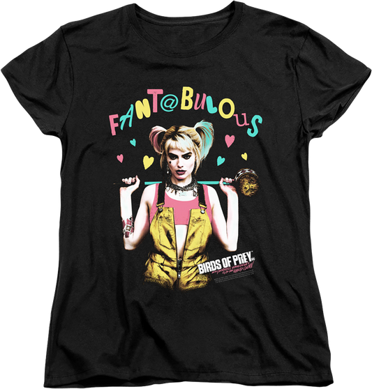 Womens Fantabulous Harley Quinn Birds Of Prey Shirt