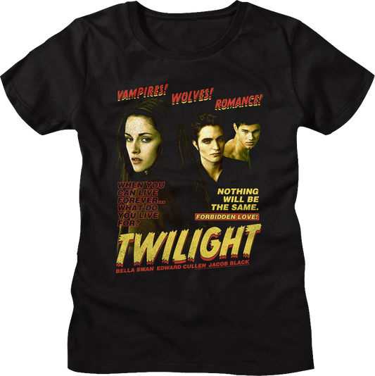 Womens Forbidden Love Twilight Shirt
