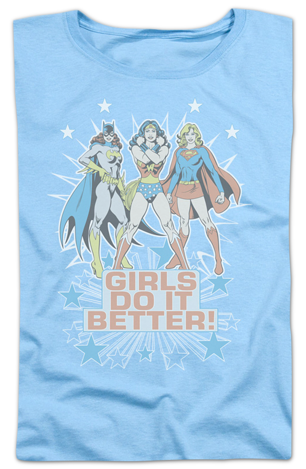 Womens Girls Do It Better DC Comics Shirt