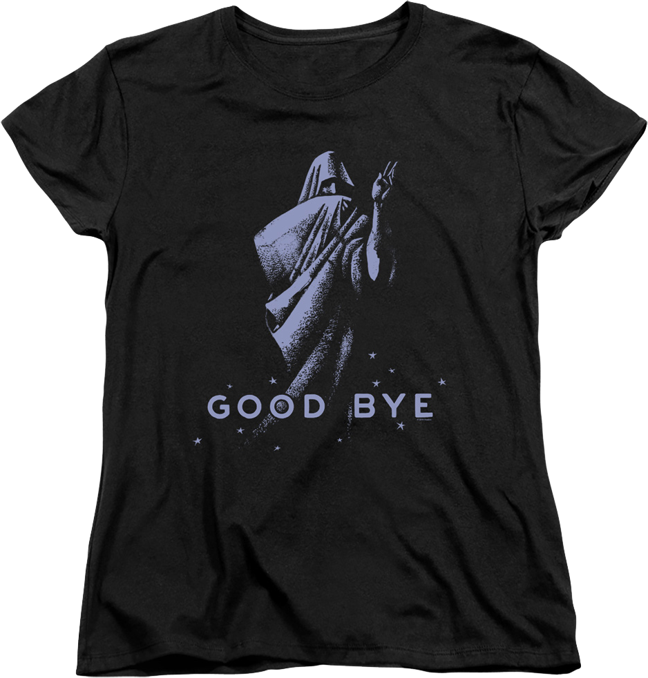 Womens Good Bye Ouija Board Shirt