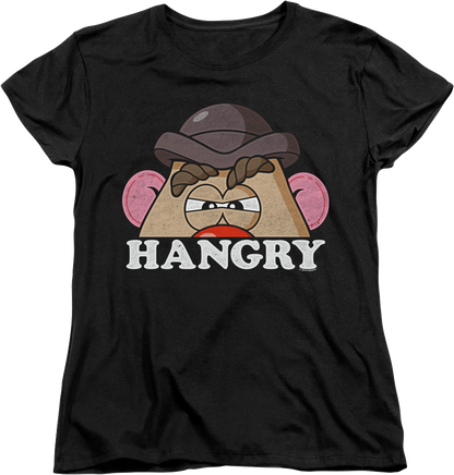 Womens Hangry Mr. Potato Head Shirt
