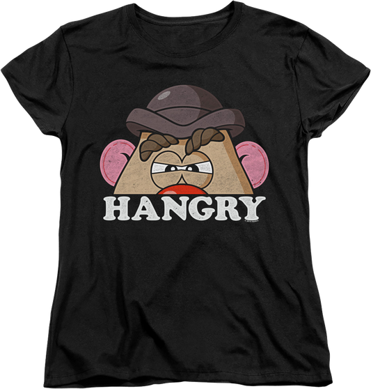 Womens Hangry Mr. Potato Head Shirt