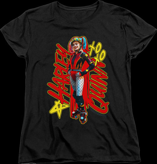 Womens Harley Quinn Birds Of Prey Shirt