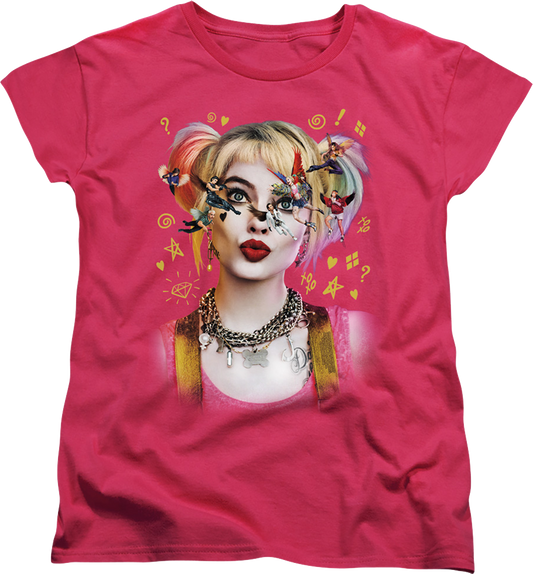 Womens Harley Quinn Movie Poster Birds Of Prey Shirt