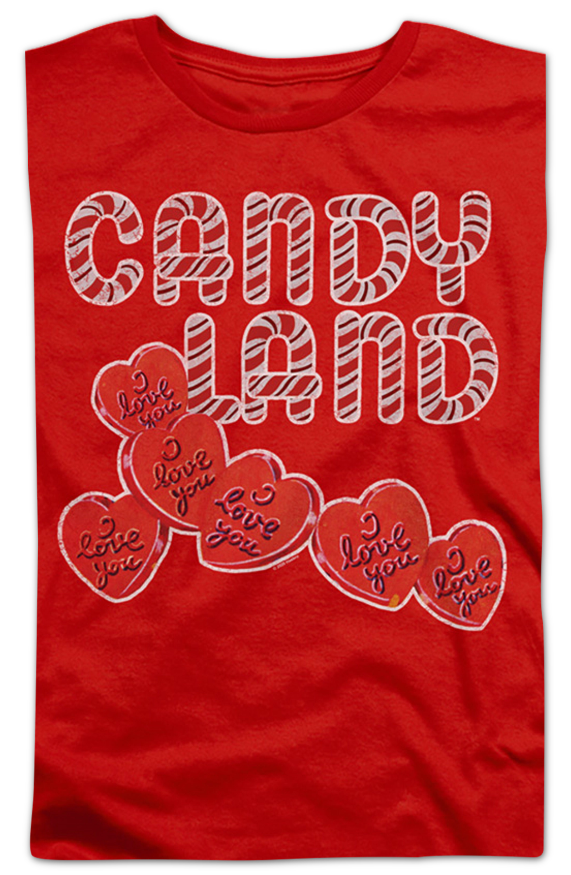 Womens Hearts Candy Land Shirt