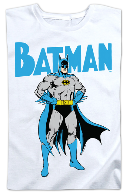 Womens Heroic Pose Batman Shirt