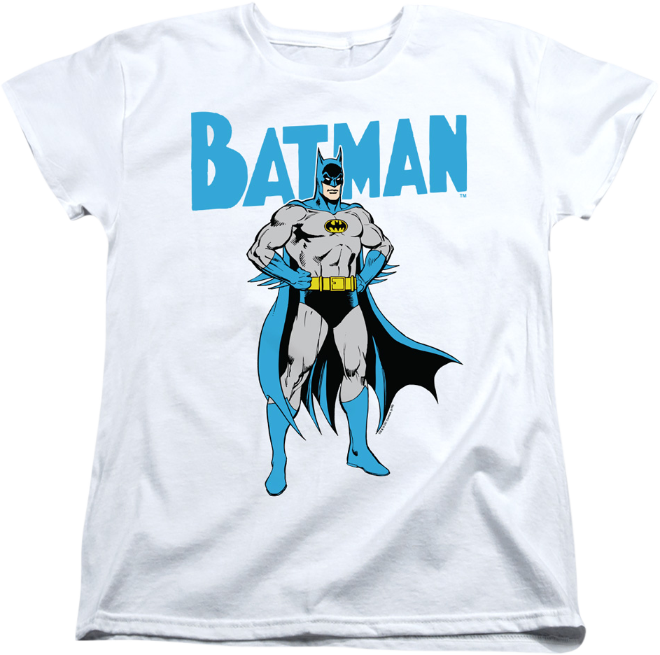 Womens Heroic Pose Batman Shirt