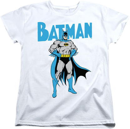 Womens Heroic Pose Batman Shirt