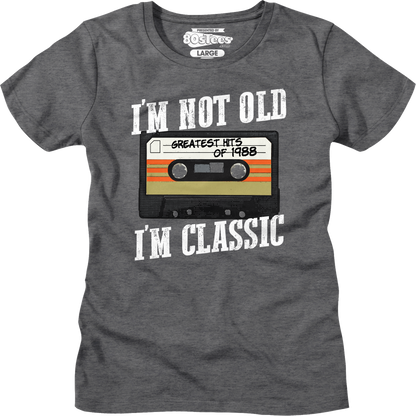 Womens I'm Not Old I'm Classic Greatest Hits Of 1988 Shirt