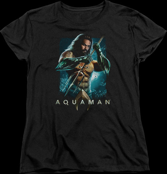 Womens King of Atlantis Aquaman Shirt