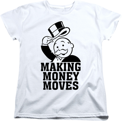 Womens Making Money Moves Monopoly Shirt