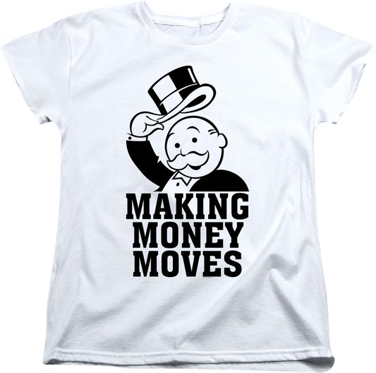 Womens Making Money Moves Monopoly Shirt