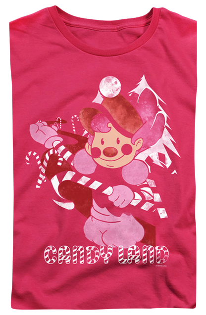 Womens Mr. Mint Candy Land Shirt