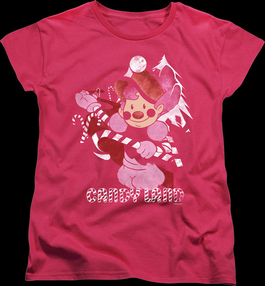 Womens Mr. Mint Candy Land Shirt
