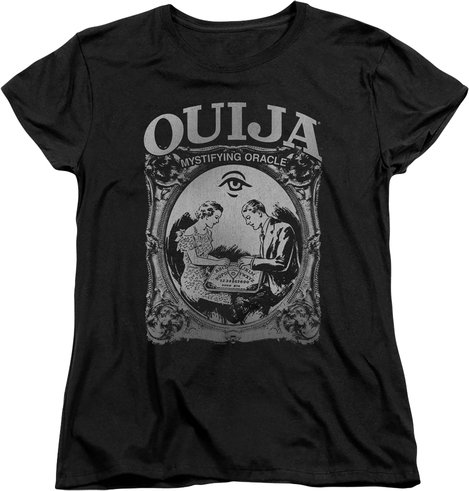 Womens Mystifying Oracle Ouija Board Shirt