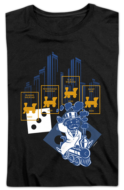 Womens Railroads Monopoly Shirt