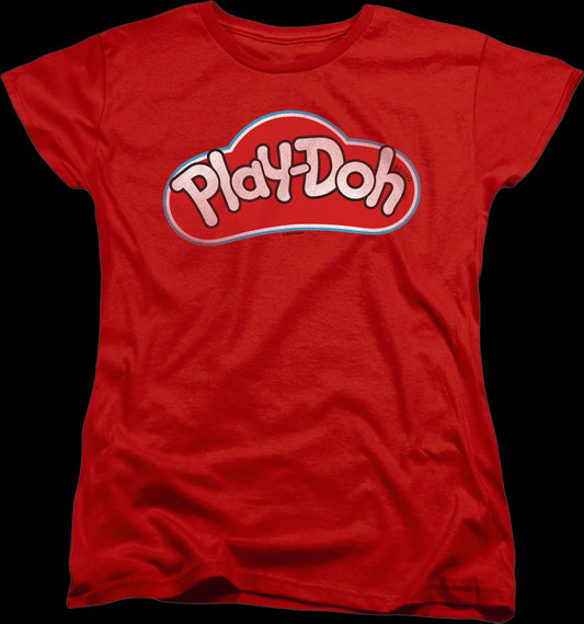 Womens Red Play-Doh Shirt