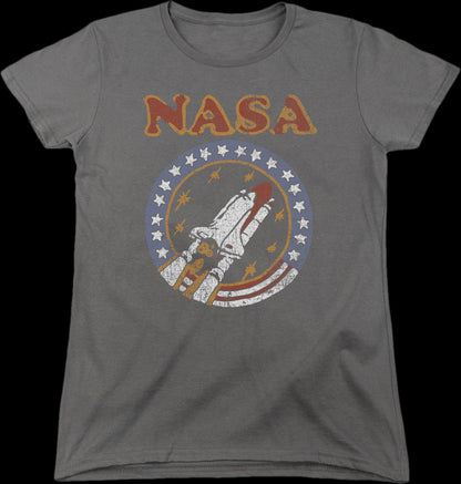 Womens Retro Shuttle NASA Shirt