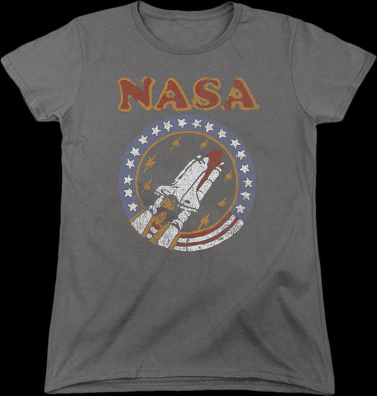Womens Retro Shuttle NASA Shirt