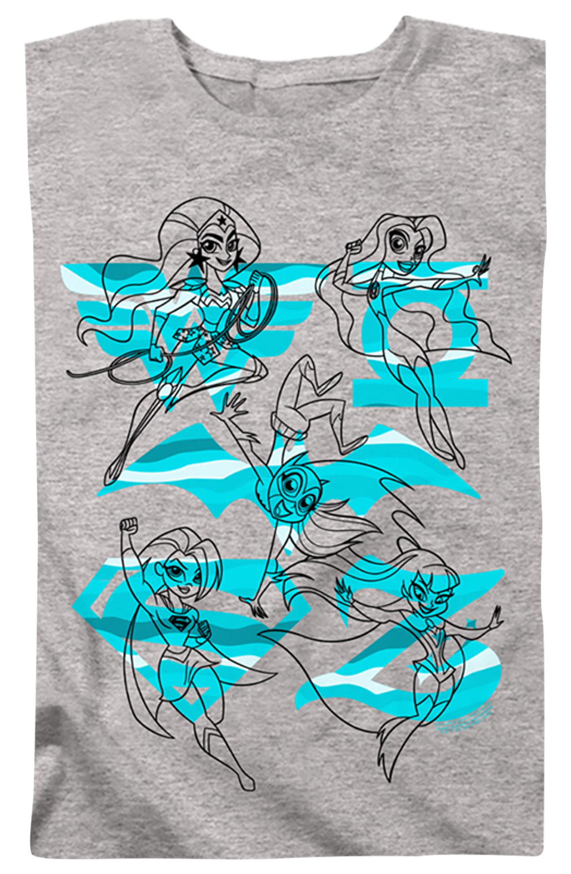Womens Sketches DC Super Hero Girls Shirt