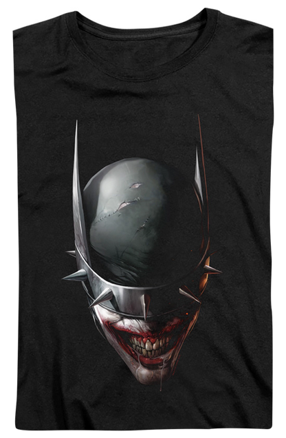 Womens Smile The Batman Who Laughs DC Comics Shirt