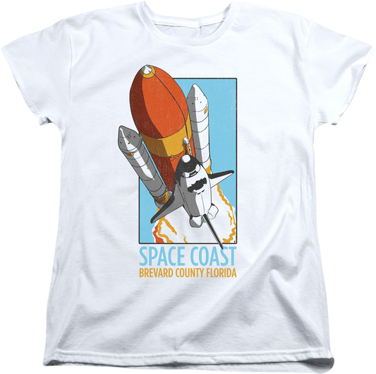 Womens Space Coast NASA Shirt