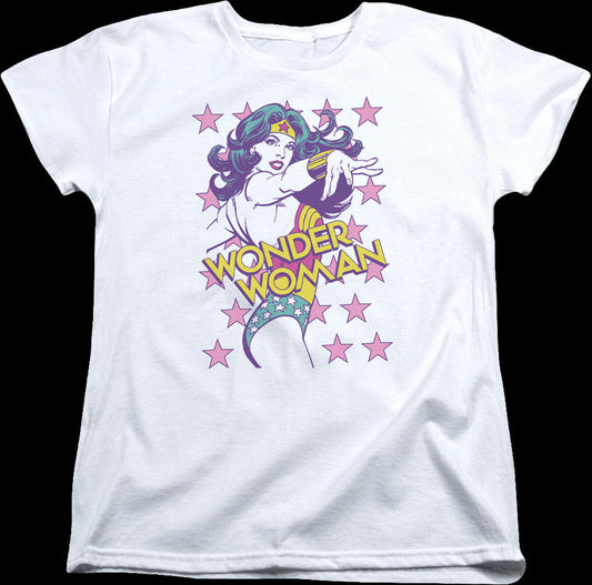 Womens Stars Wonder Woman Shirt