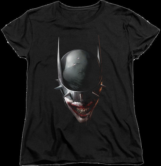 Womens Smile The Batman Who Laughs DC Comics Shirt