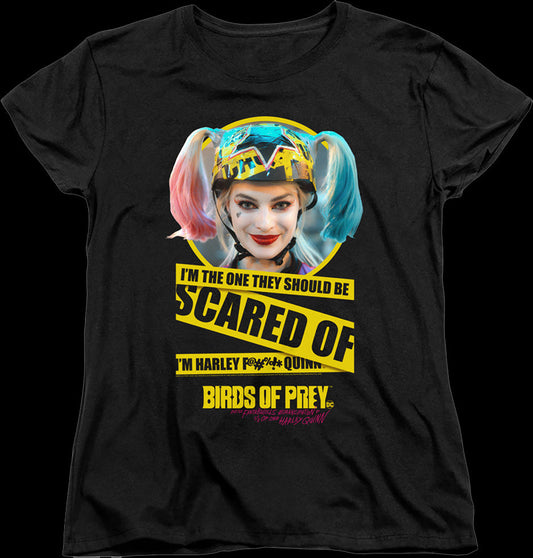 Womens They Should Be Scared Of Harley Quinn Birds Of Prey Shirt