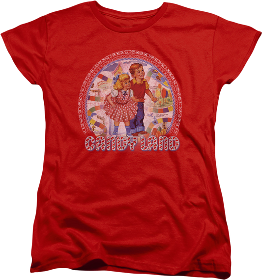 Womens Vintage Candy Land Shirt