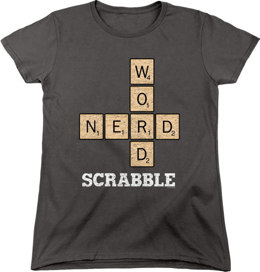 Womens Word Nerd Scrabble Shirt