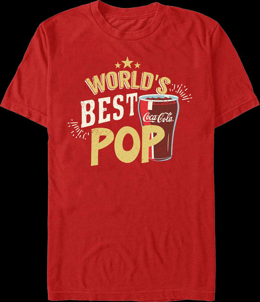 World's Best Pop Coca-Cola T-Shirt