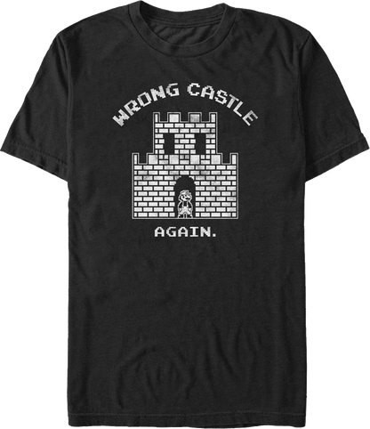 Wrong Castle Again Super Mario Bros. T-Shirt
