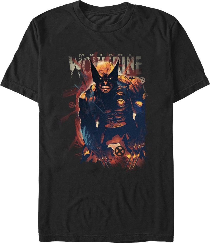 X-Men Mutant Wolverine Marvel Comics T-Shirt