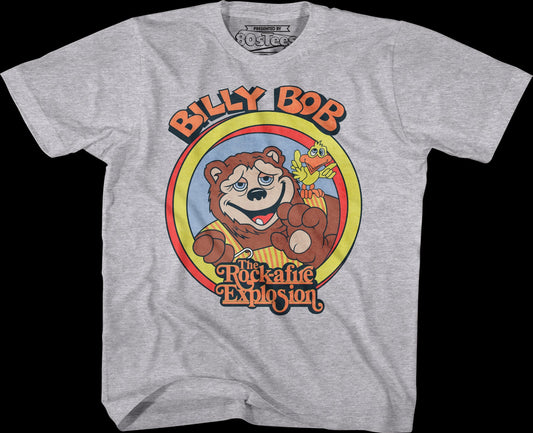 Youth Billy Bob Brockali Rock-afire Explosion Shirt