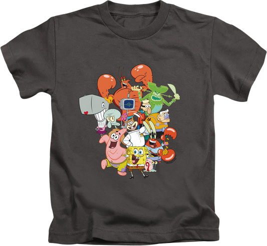 Youth Cast Photo SpongeBob SquarePants Shirt