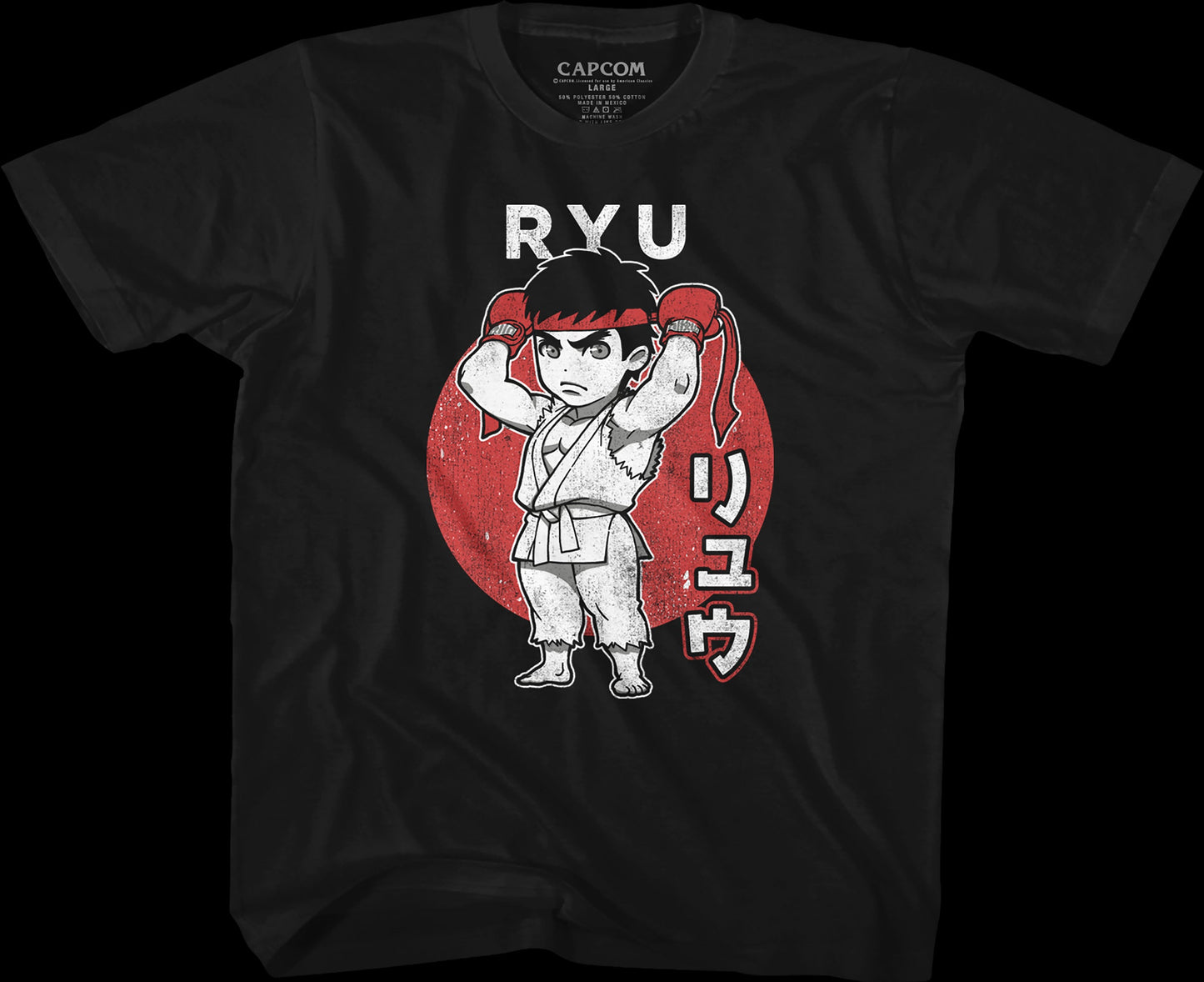 Youth Chibi Ryu Street Fighter Shirt