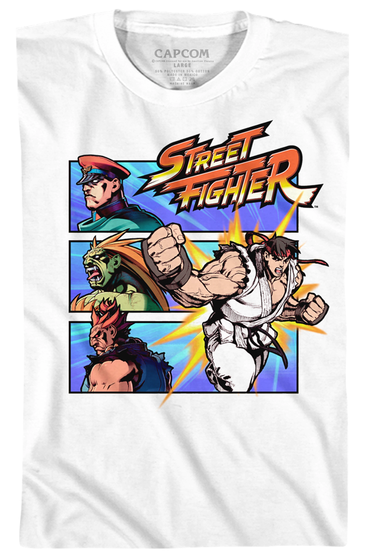 Youth Comic Attack Street Fighter Shirt