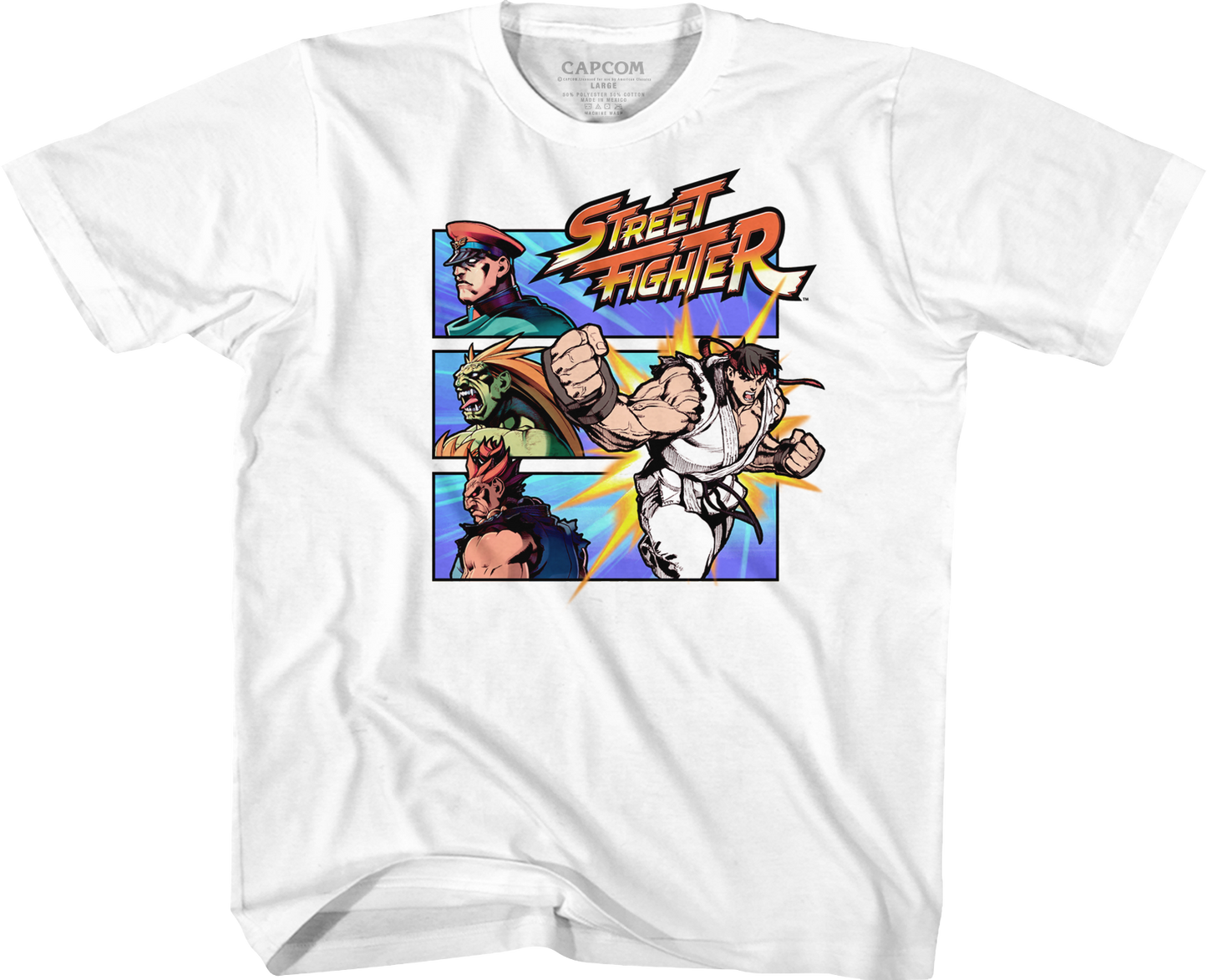 Youth Comic Attack Street Fighter Shirt