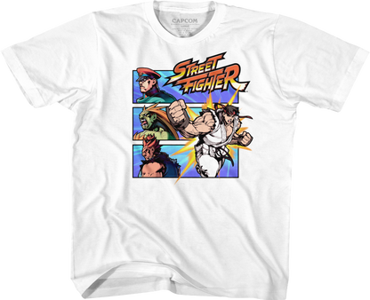 Youth Comic Attack Street Fighter Shirt