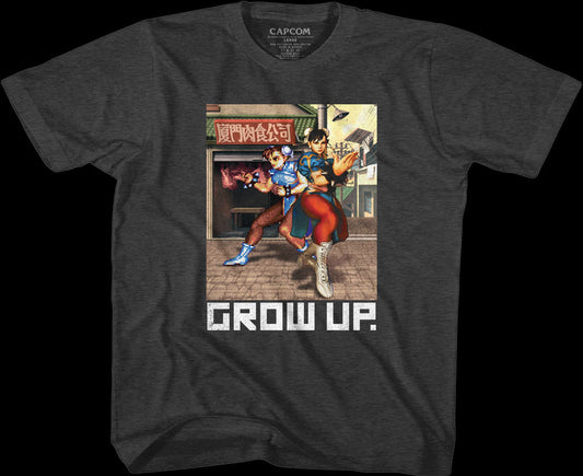 Youth Grow Up Street Fighter Shirt