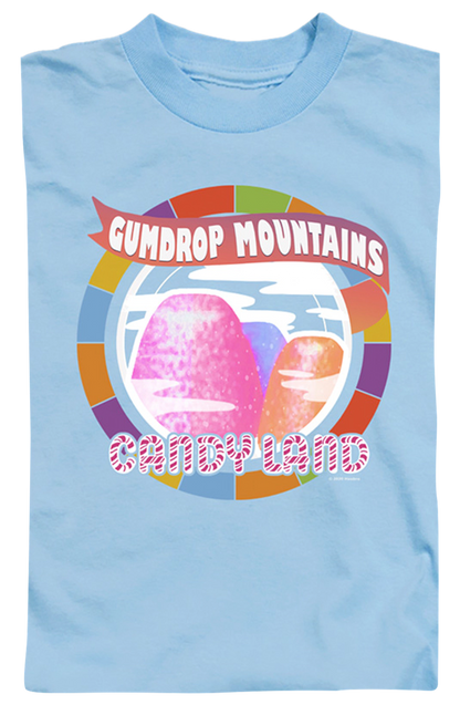 Youth Gumdrop Mountains Candy Land Shirt