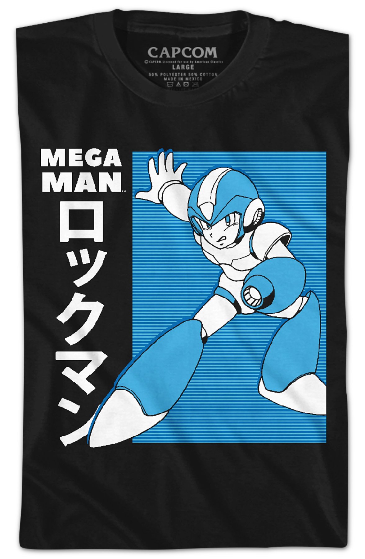 Youth Japanese Mega Man Shirt