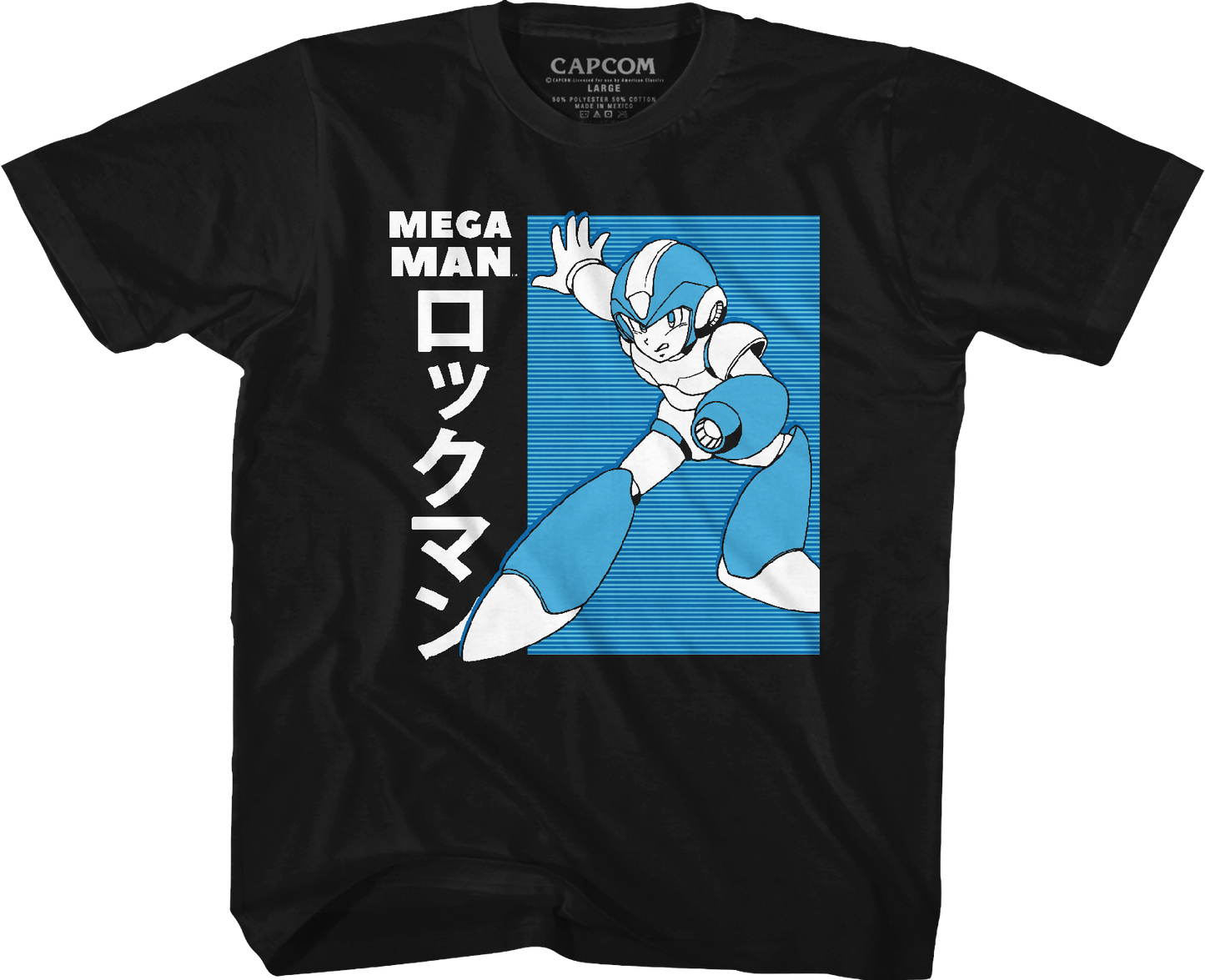 Youth Japanese Mega Man Shirt