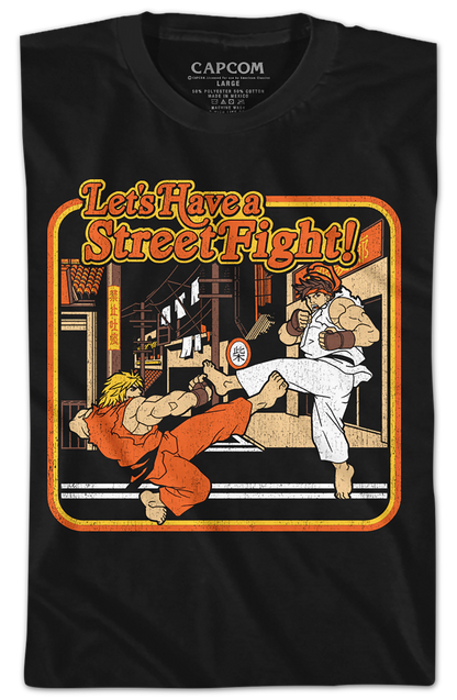 Youth Ken Masters and Ryu Street Fighter Shirt