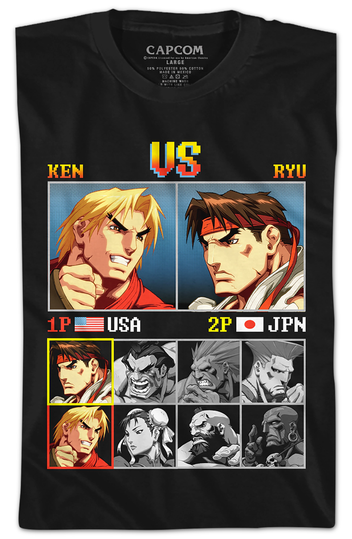 Youth Ken vs Ryu Street Fighter Shirt