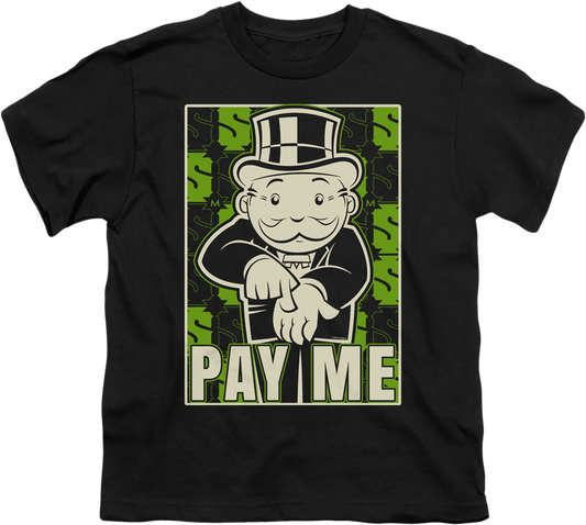 Youth Pay Me Monopoly Shirt